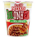 Cup noodles bolonhesa
