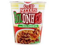 Cup noodles bolonhesa